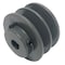 B&B Manufacturing Finished Bore 2 Groove V-Belt Pulley 6.75 inch OD 2BK70x3/4 - alternate 1